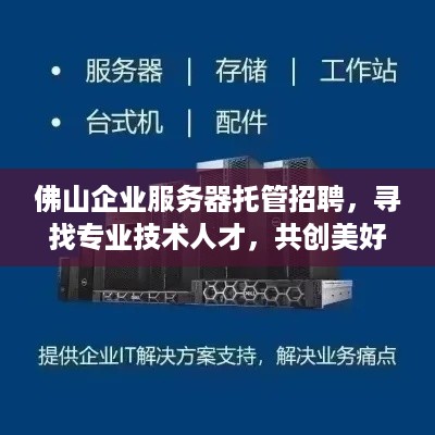 佛山企业服务器托管招聘，寻找专业技术人才，共创美好未来