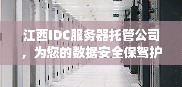 江西IDC服务器托管公司，为您的数据安全保驾护航