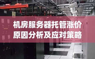 机房服务器托管涨价原因分析及应对策略