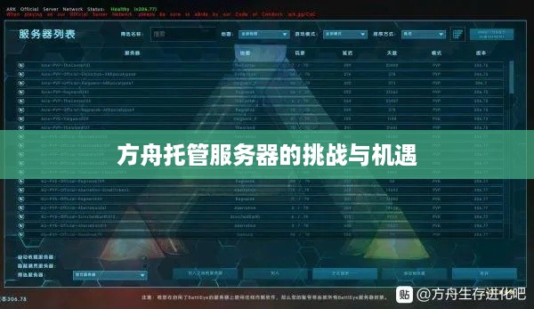 方舟托管服务器的挑战与机遇