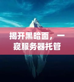 揭开黑暗面，一窥服务器托管公司犯罪的冰山一角