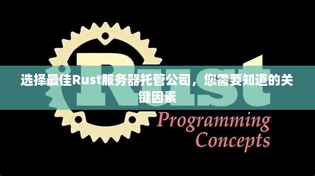 选择最佳Rust服务器托管公司，您需要知道的关键因素