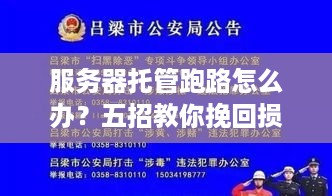 服务器托管跑路怎么办？五招教你挽回损失