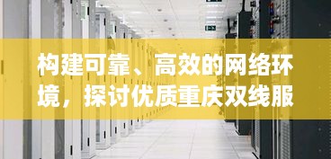 构建可靠、高效的网络环境，探讨优质重庆双线服务器托管服务的重要性