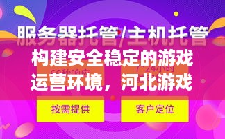 构建安全稳定的游戏运营环境，河北游戏高防服务器托管服务解析