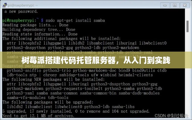 树莓派搭建代码托管服务器，从入门到实践
