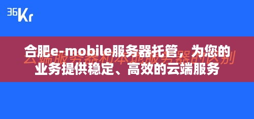 合肥e-mobile服务器托管，为您的业务提供稳定、高效的云端服务