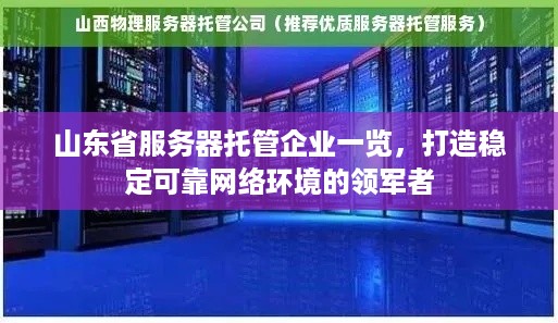 山东省服务器托管企业一览，打造稳定可靠网络环境的领军者