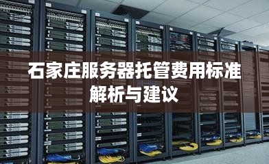 石家庄服务器托管费用标准解析与建议