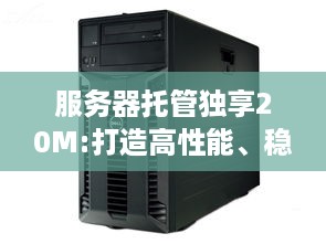 服务器托管独享20M:打造高性能、稳定可靠的网站平台