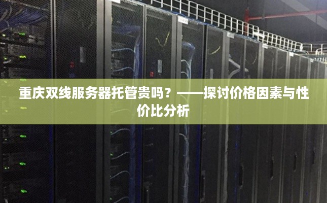 重庆双线服务器托管贵吗？——探讨价格因素与性价比分析