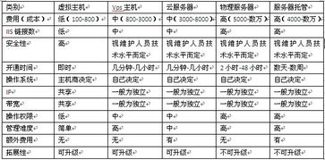 服务器租用与托管，哪个更划算？——探讨企业选择的关键因素