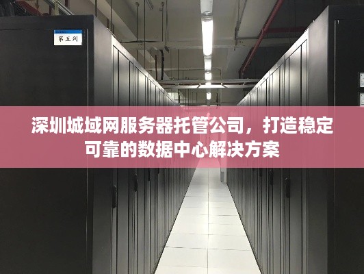 深圳城域网服务器托管公司，打造稳定可靠的数据中心解决方案