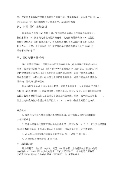 关于服务器托管申请报告的详细说明与策略