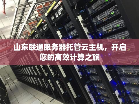 山东联通服务器托管云主机，开启您的高效计算之旅