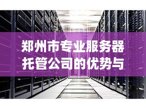 郑州市专业服务器托管公司的优势与选择