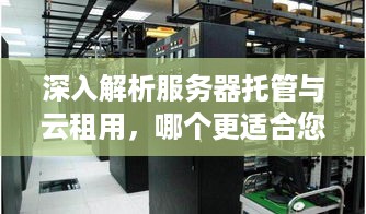 深入解析服务器托管与云租用，哪个更适合您的业务需求？