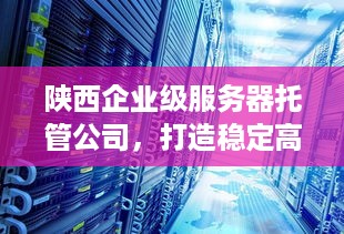 陕西企业级服务器托管公司，打造稳定高效的企业IT基础设施