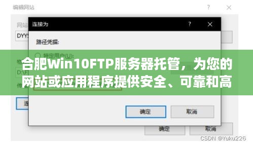 合肥Win10FTP服务器托管，为您的网站或应用程序提供安全、可靠和高效的托管服务