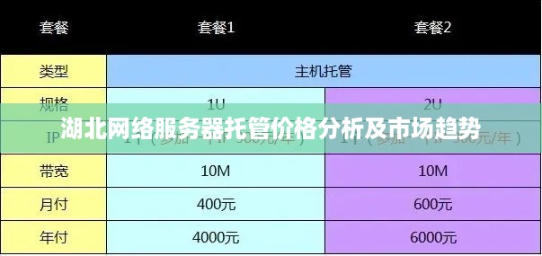 湖北网络服务器托管价格分析及市场趋势