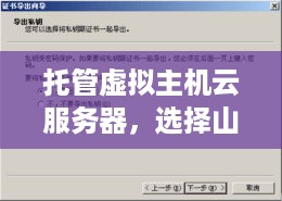 托管虚拟主机云服务器，选择山东服务商的三大优势及注意事项