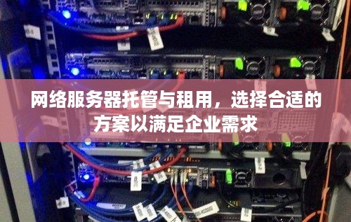 网络服务器托管与租用，选择合适的方案以满足企业需求