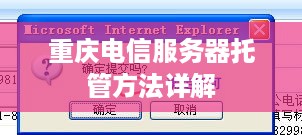 重庆电信服务器托管方法详解