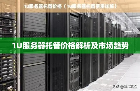 1U服务器托管价格解析及市场趋势