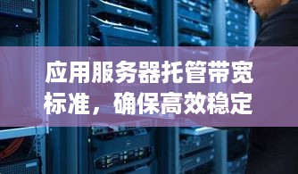 应用服务器托管带宽标准，确保高效稳定运行的关键要素