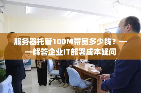 服务器托管100M带宽多少钱？——解答企业IT部署成本疑问