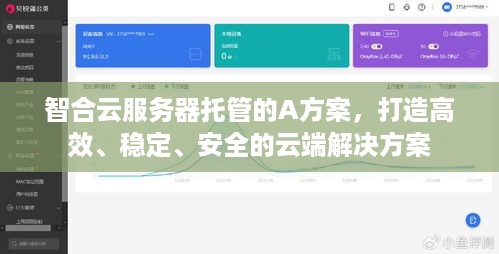 智合云服务器托管的A方案，打造高效、稳定、安全的云端解决方案