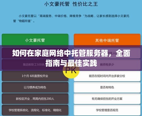 如何在家庭网络中托管服务器，全面指南与最佳实践