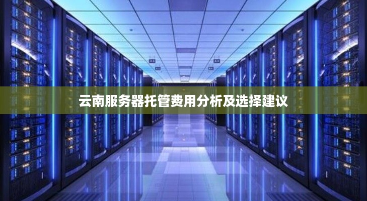 云南服务器托管费用分析及选择建议