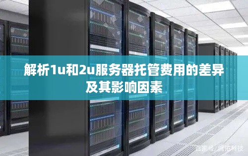 解析1u和2u服务器托管费用的差异及其影响因素