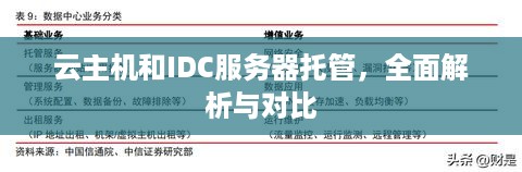 云主机和IDC服务器托管，全面解析与对比