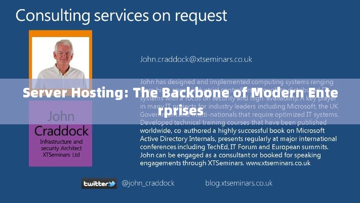 Server Hosting: The Backbone of Modern Enterprises