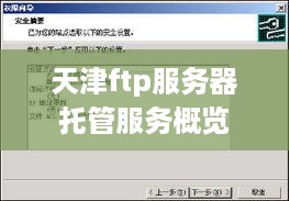 天津ftp服务器托管服务概览