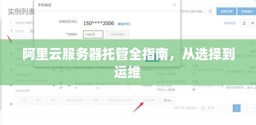 阿里云服务器托管全指南，从选择到运维