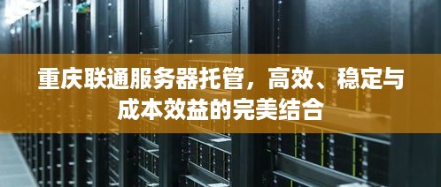 重庆联通服务器托管，高效、稳定与成本效益的完美结合