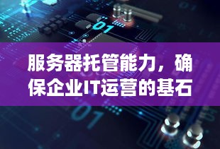 服务器托管能力，确保企业IT运营的基石