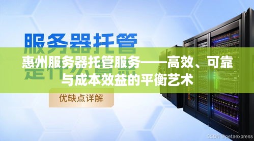 惠州服务器托管服务——高效、可靠与成本效益的平衡艺术