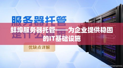 蚌埠服务器托管——为企业提供稳固的IT基础设施