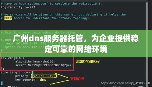 广州dns服务器托管，为企业提供稳定可靠的网络环境