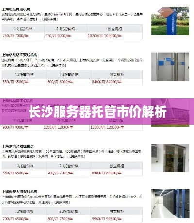 长沙服务器托管市价解析