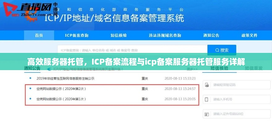 高效服务器托管，ICP备案流程与icp备案服务器托管服务详解