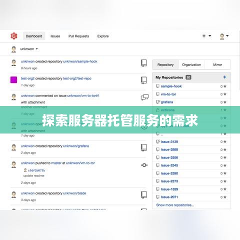 探索服务器托管服务的需求