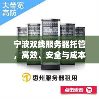 宁波双线服务器托管，高效、安全与成本效益的完美结合