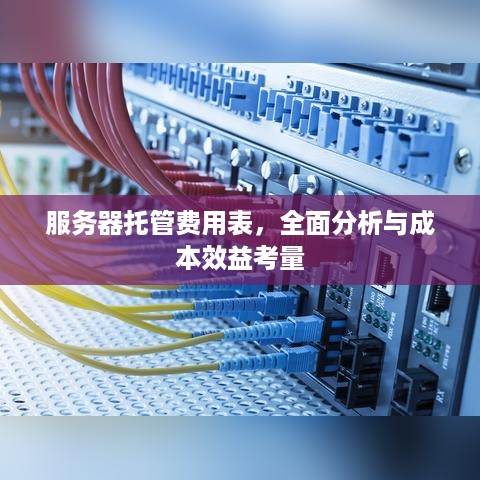 服务器托管费用表，全面分析与成本效益考量