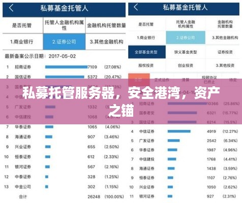私募托管服务器，安全港湾，资产之锚