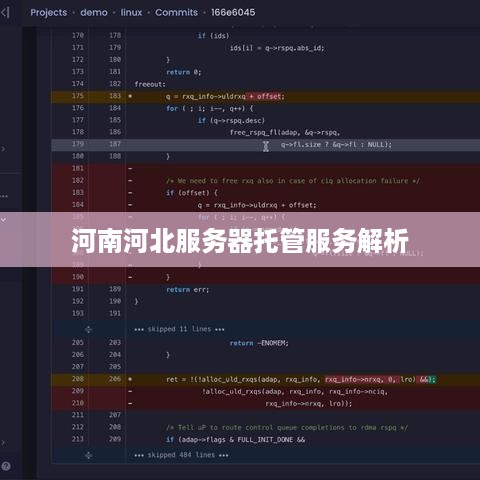 河南河北服务器托管服务解析